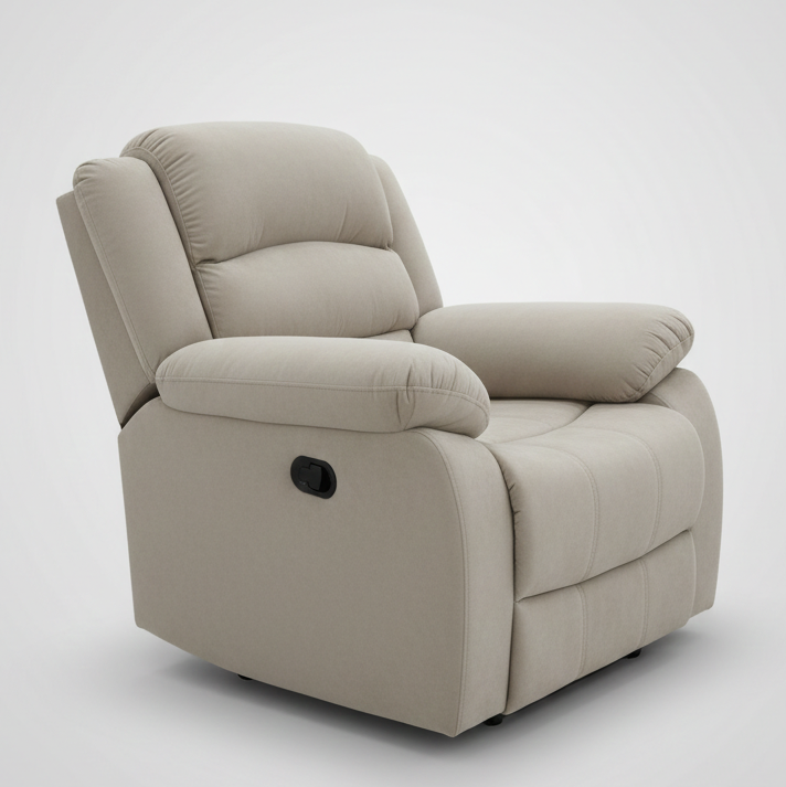 BRADFORD 1S ELEC FABRIC REC BEIGE ELITE