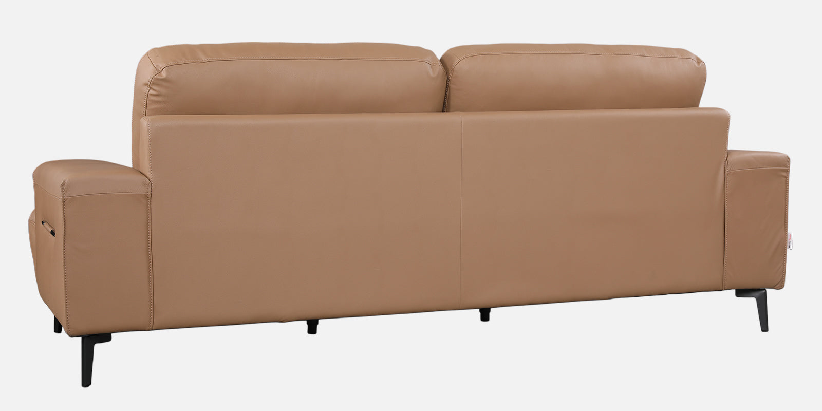 ALABASTER HALF LEATHER SOFA