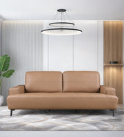 Alabaster Half Leather 3 Seater Sofa