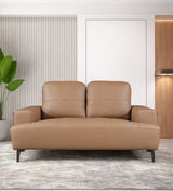 Alabaster Half Leather 2 Seater Sofa