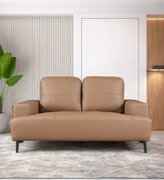 ALABASTER HALF LEATHER SOFA