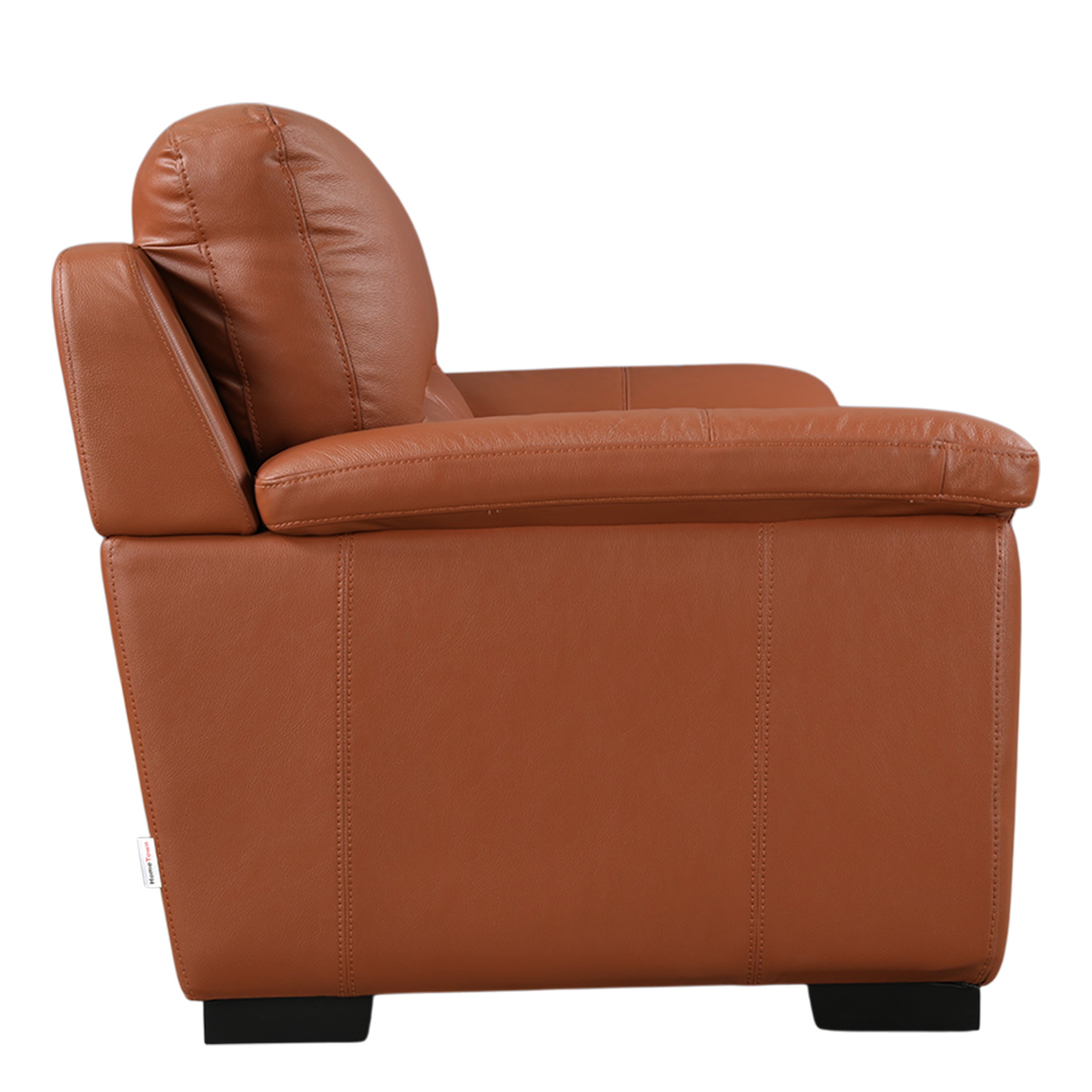 CANYON HALF LEATHER SOFA TAN