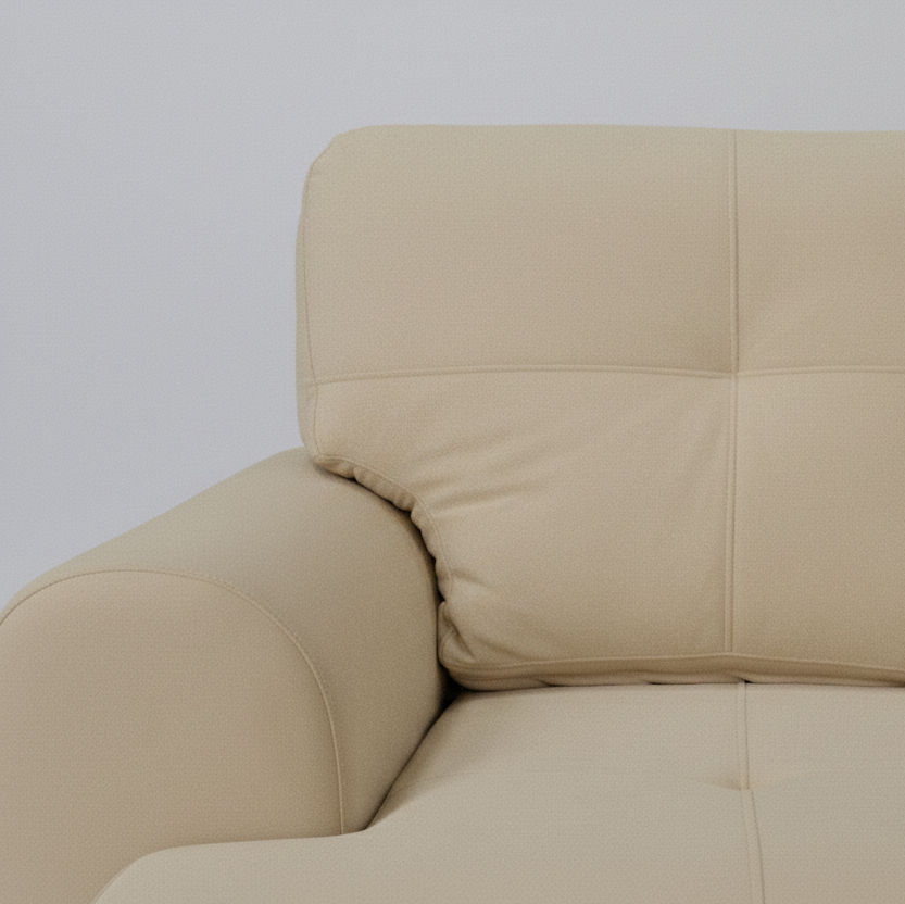 RIGA LYRA FAB LOUNGER LARGE BEIGE LH