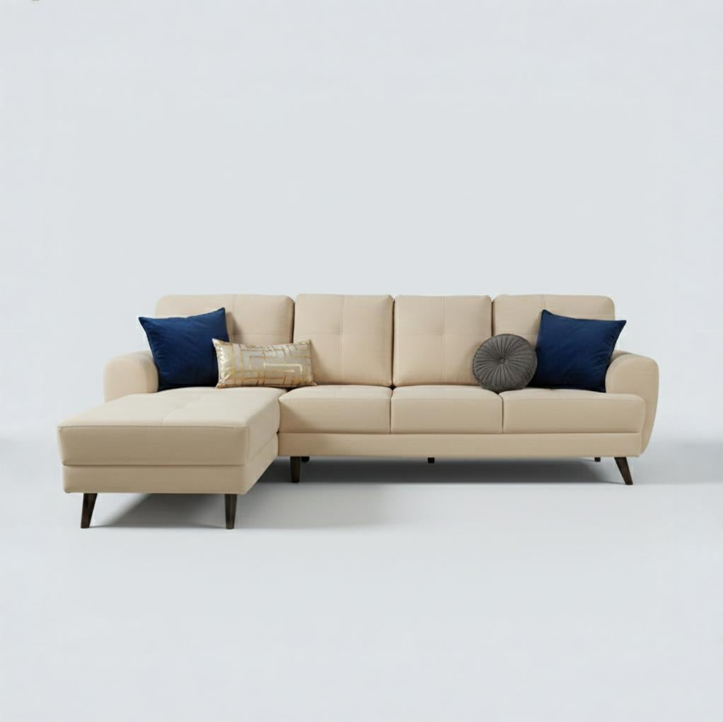 RIGA LYRA FAB LOUNGER LARGE BEIGE RH