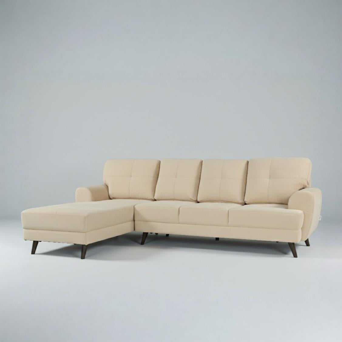 RIGA LYRA FAB LOUNGER LARGE BEIGE RH