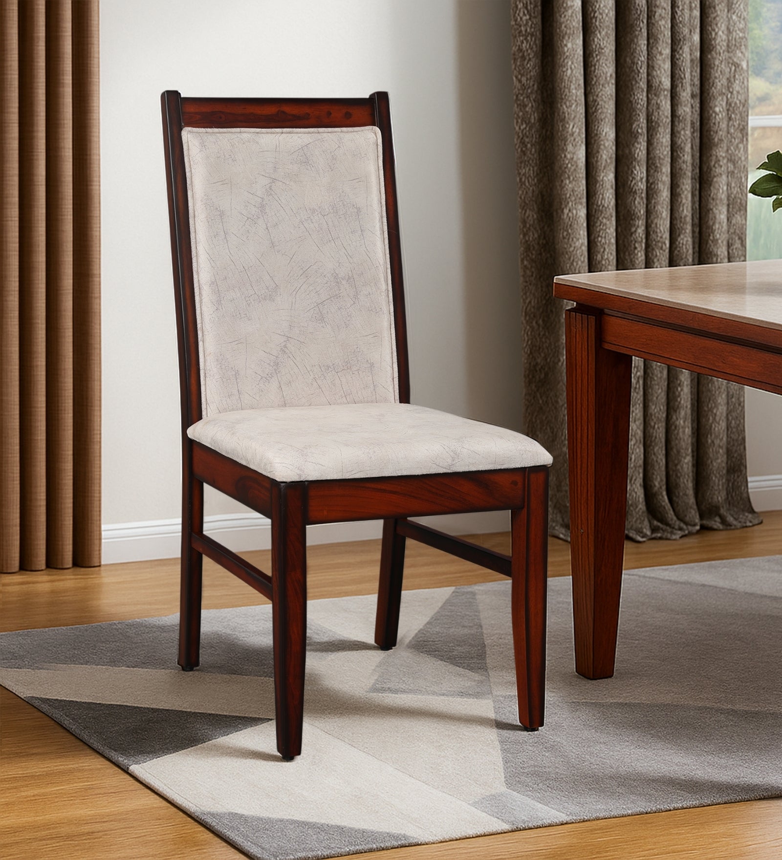 DILUX CERAMIC TOP 4 SEATER DINING SET