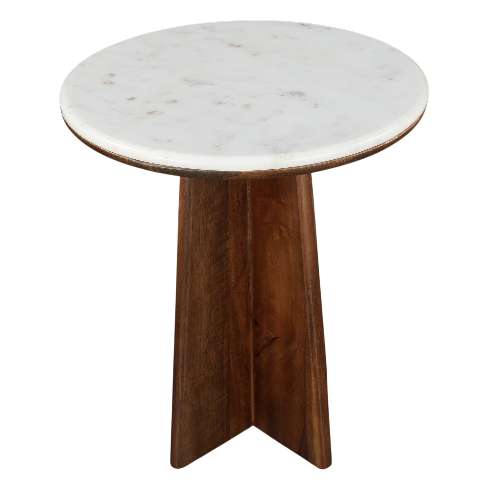 Arcus Marble Top Side Table