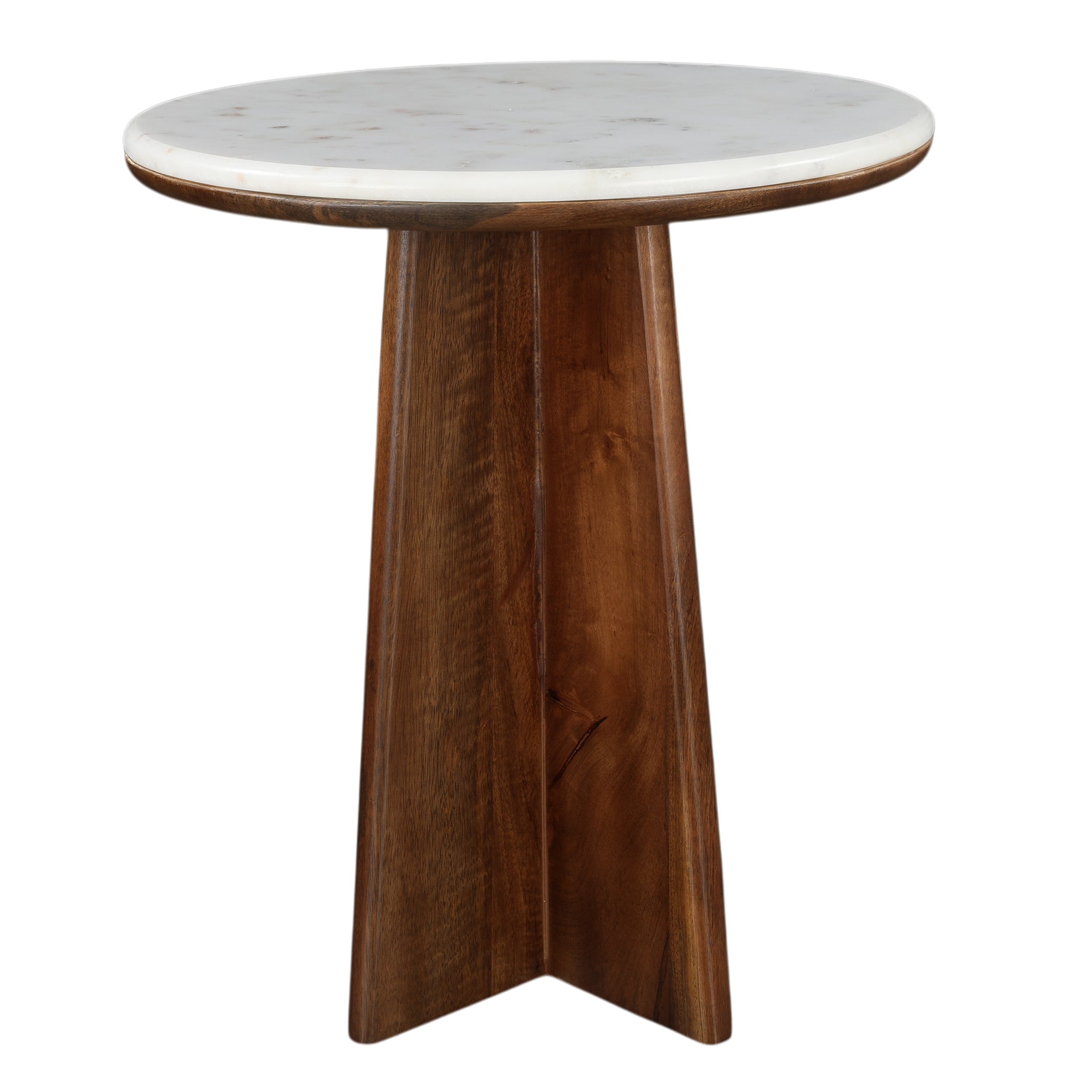 Arcus Marble Top Side Table