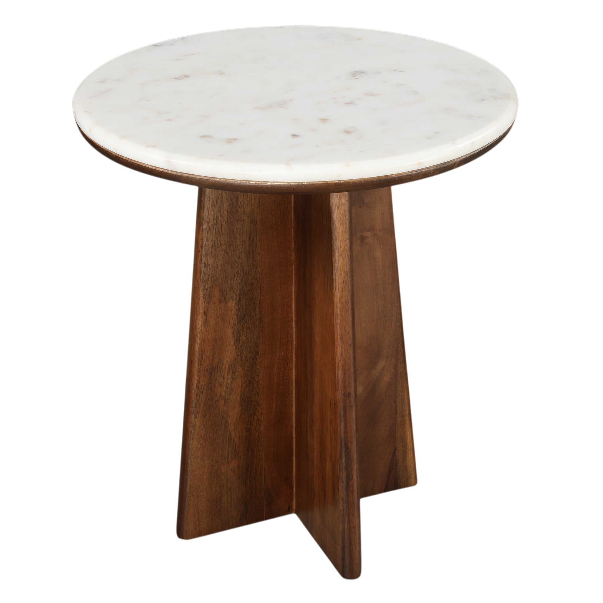 Arcus Marble Top Side Table