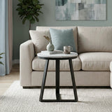 Elix Marble Top Side Table