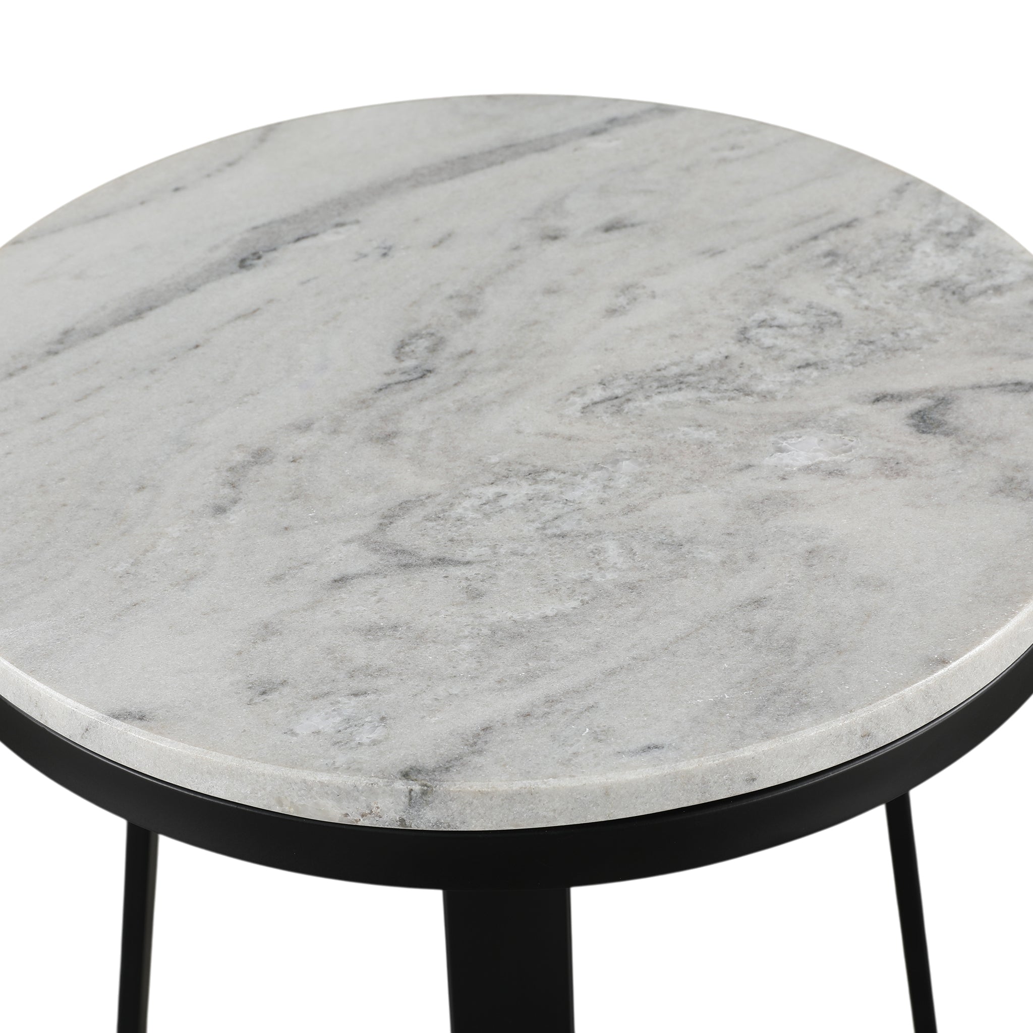 Elix Marble Top Side Table