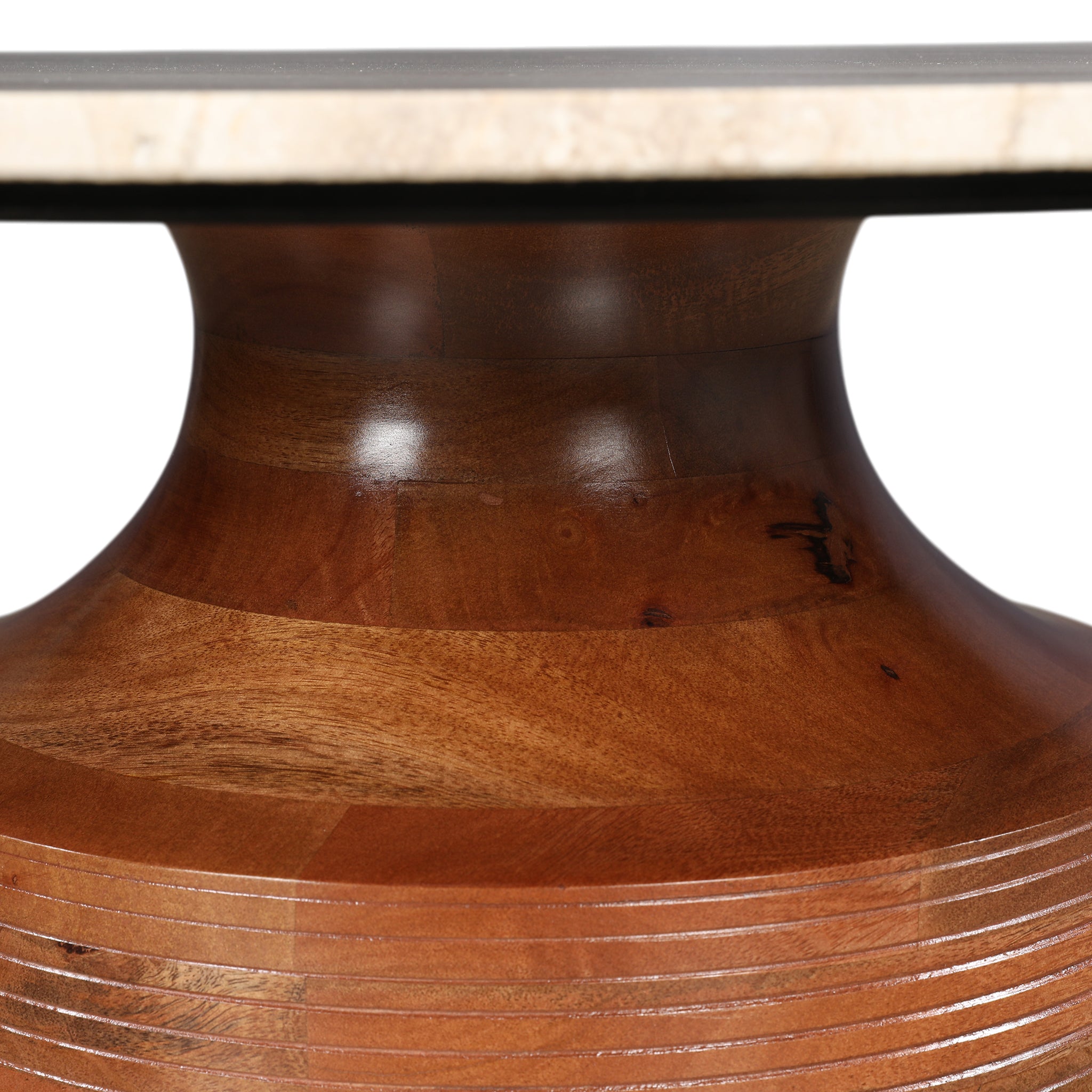 Ornate Marble Top Center Table