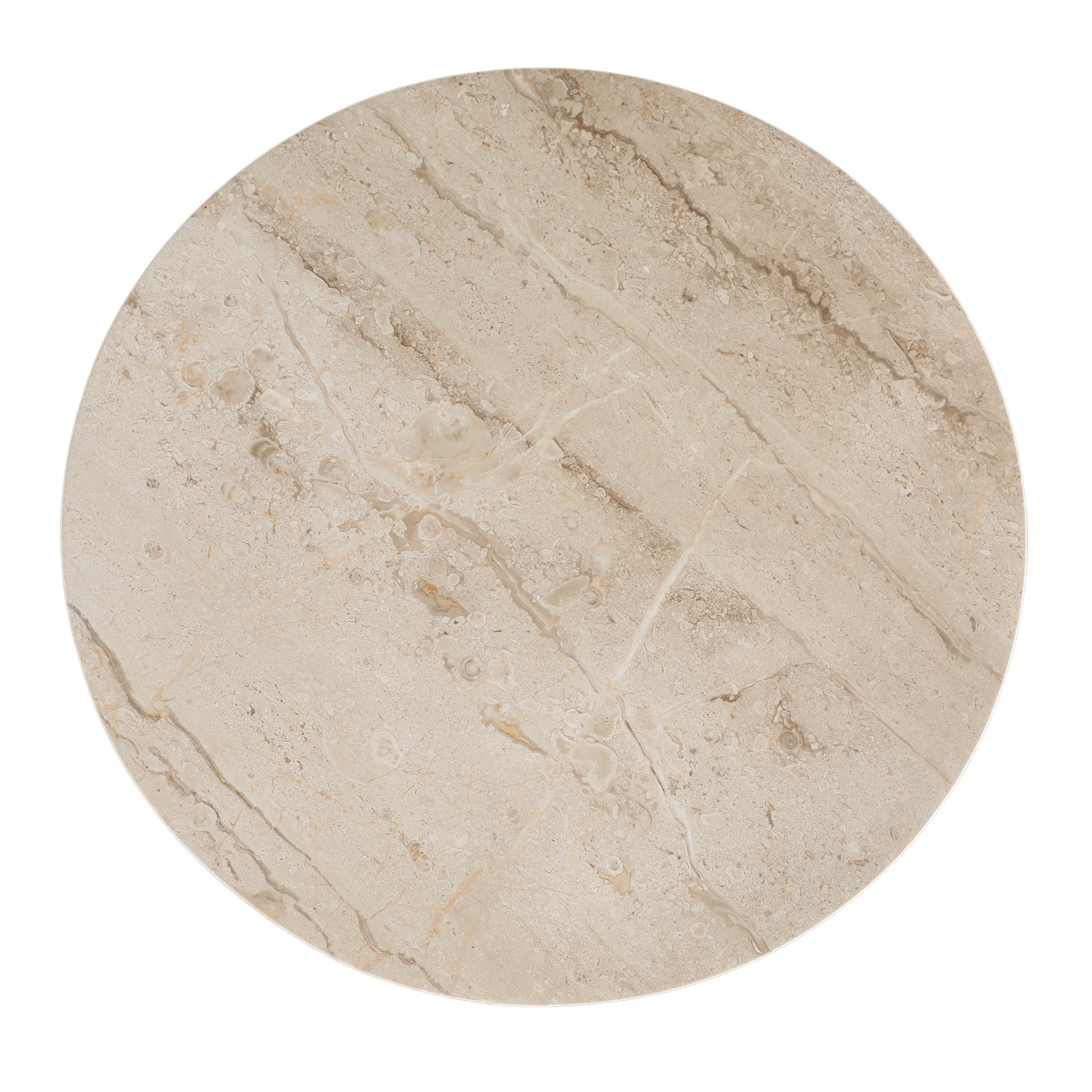 Ornate Marble Top Side Table