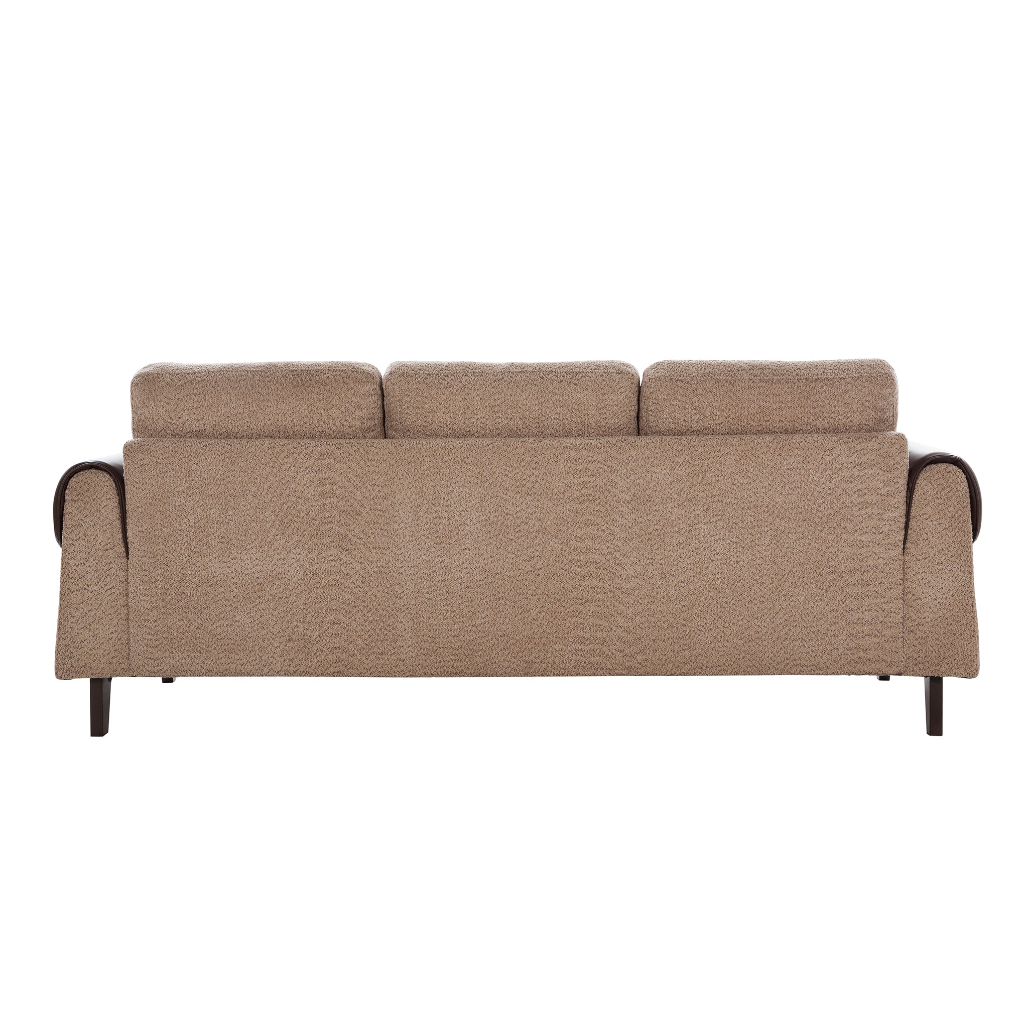 Arix Fabric 3 Seater Sofa Brown