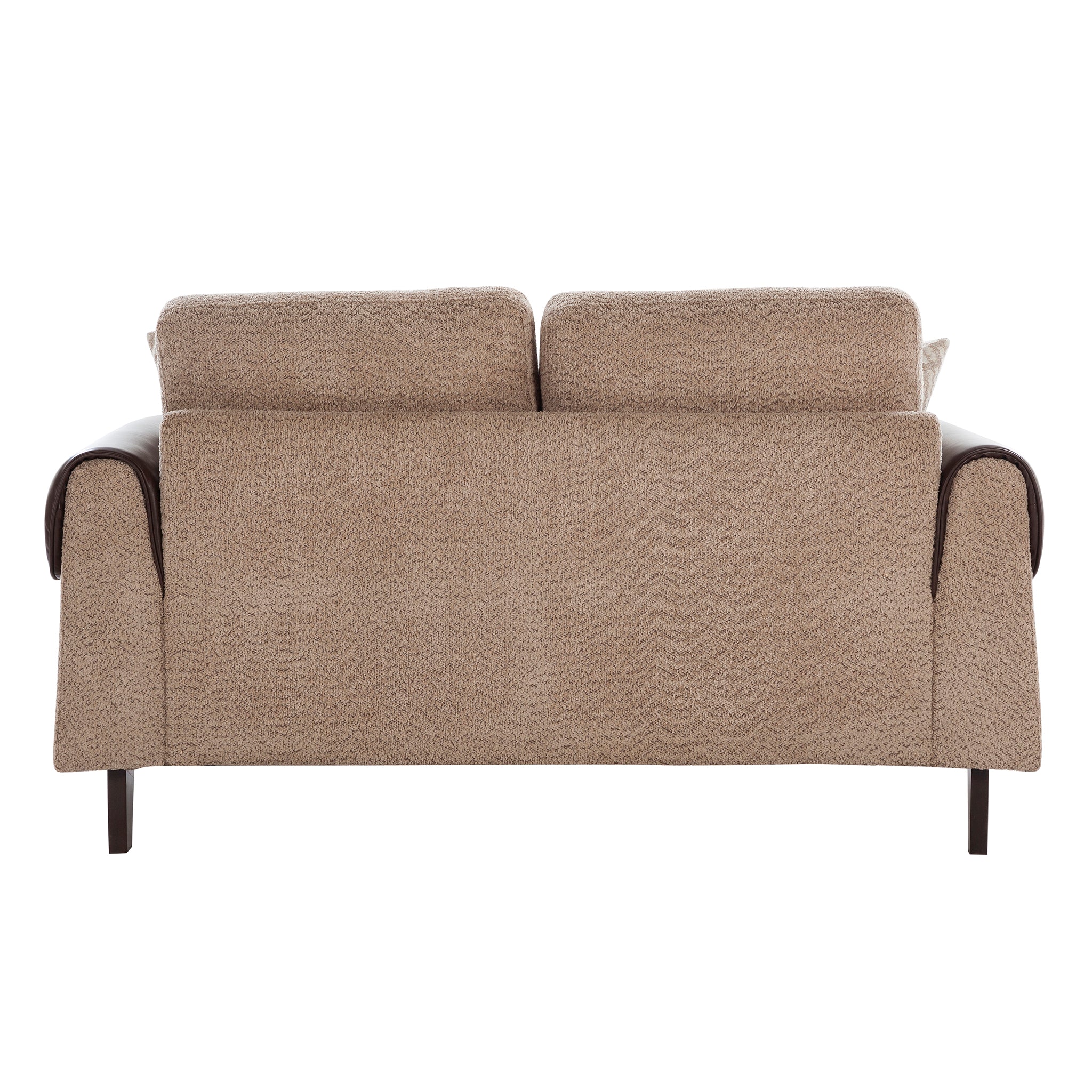 Arix Fabric 3 Seater Sofa Brown