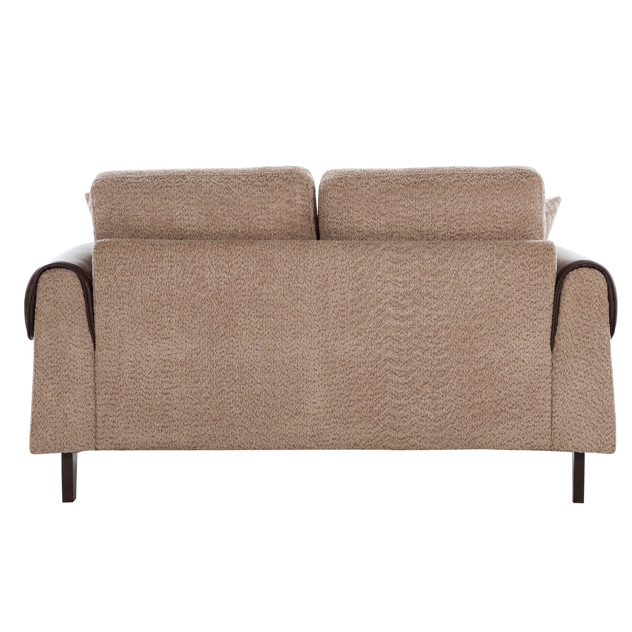 Arix Fabric 2 Seater Sofa Brown