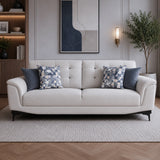Sandora Velvet 3 Seater Sofa L Grey