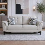 Sandora Velvet 2 Seater Sofa L Grey