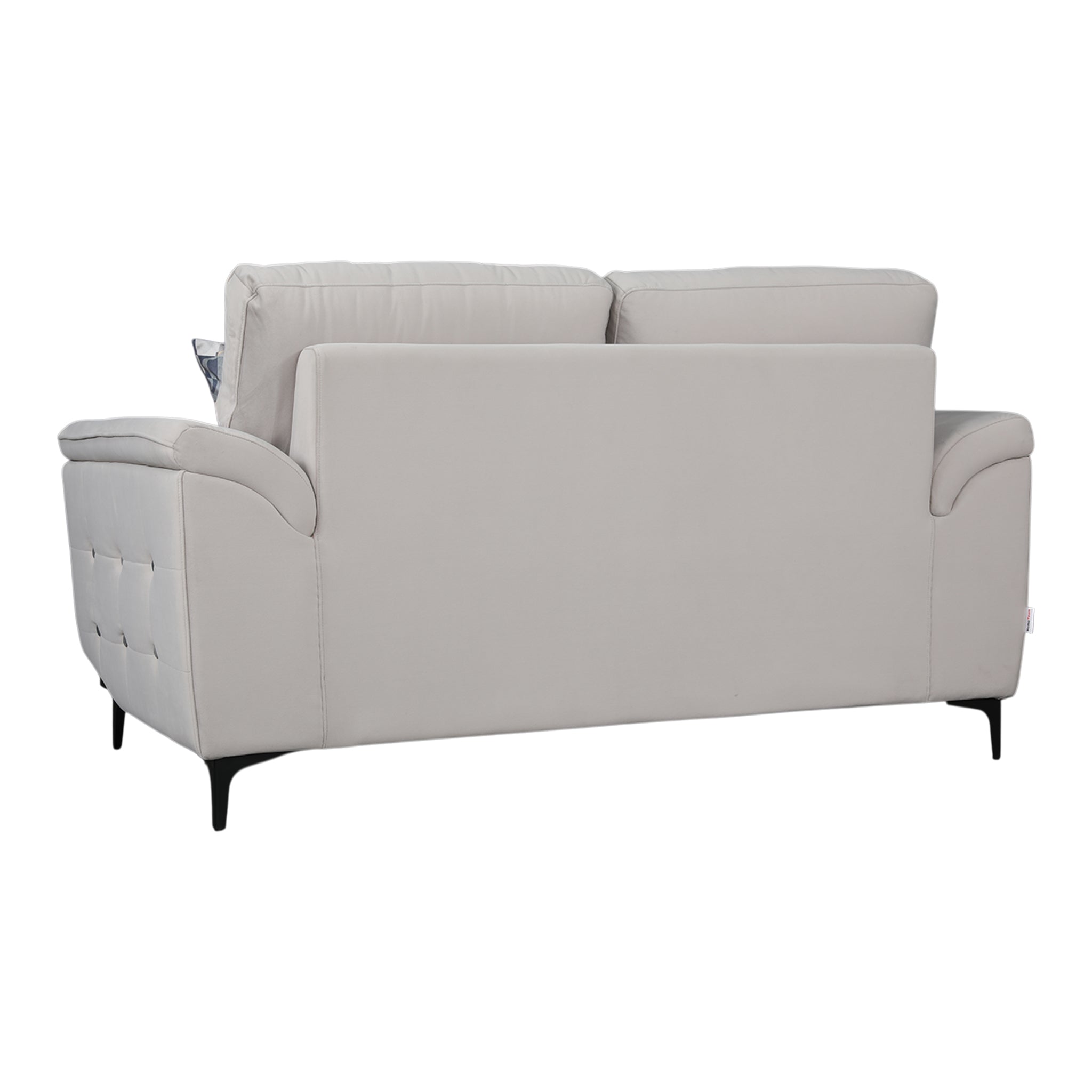 SANDORA VELVET SOFA L GREY