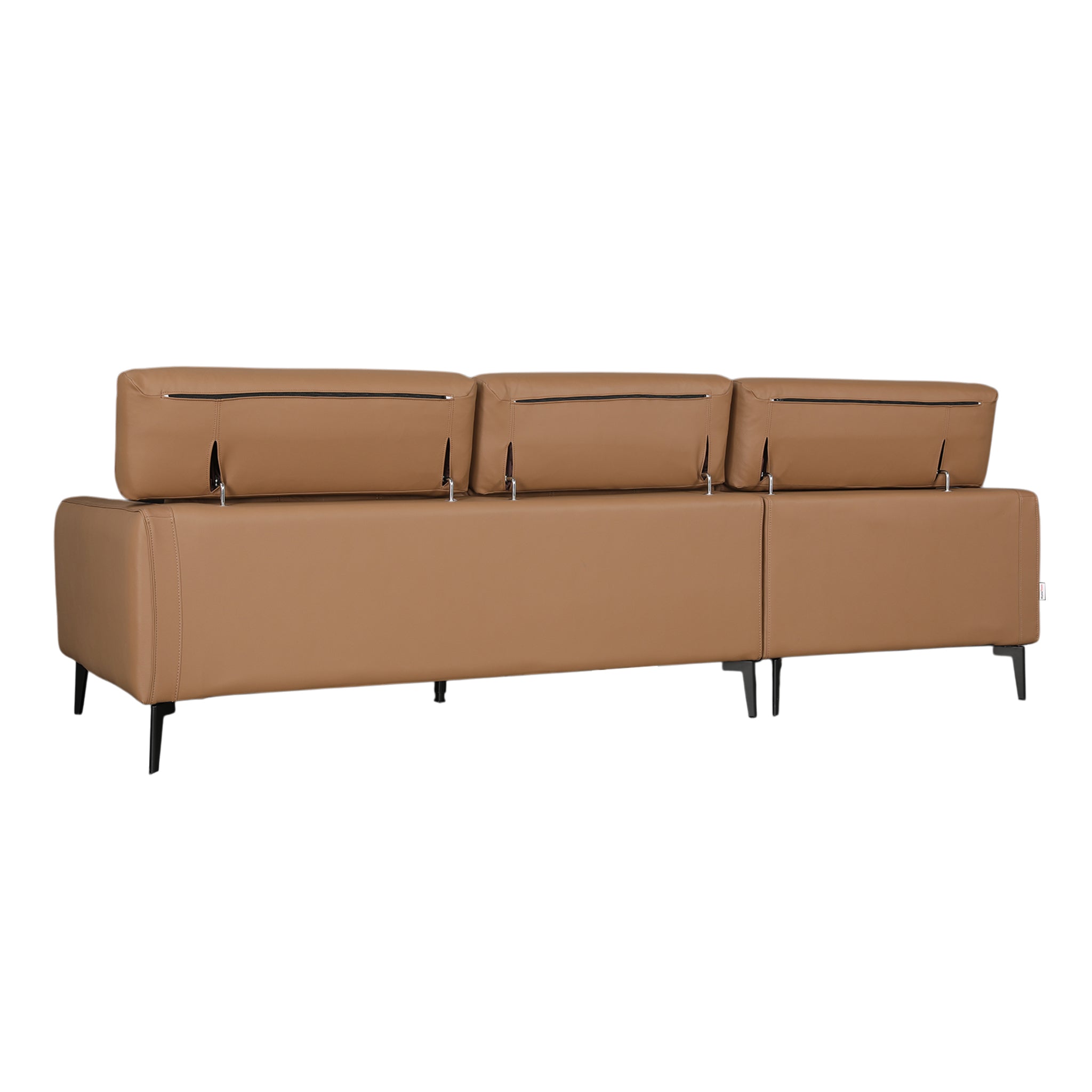 ZORINO HALF LEATHER LA LOUNGER DBROWN LH