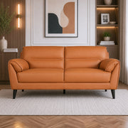 SERENO HALF LEATHER SOFA TAN
