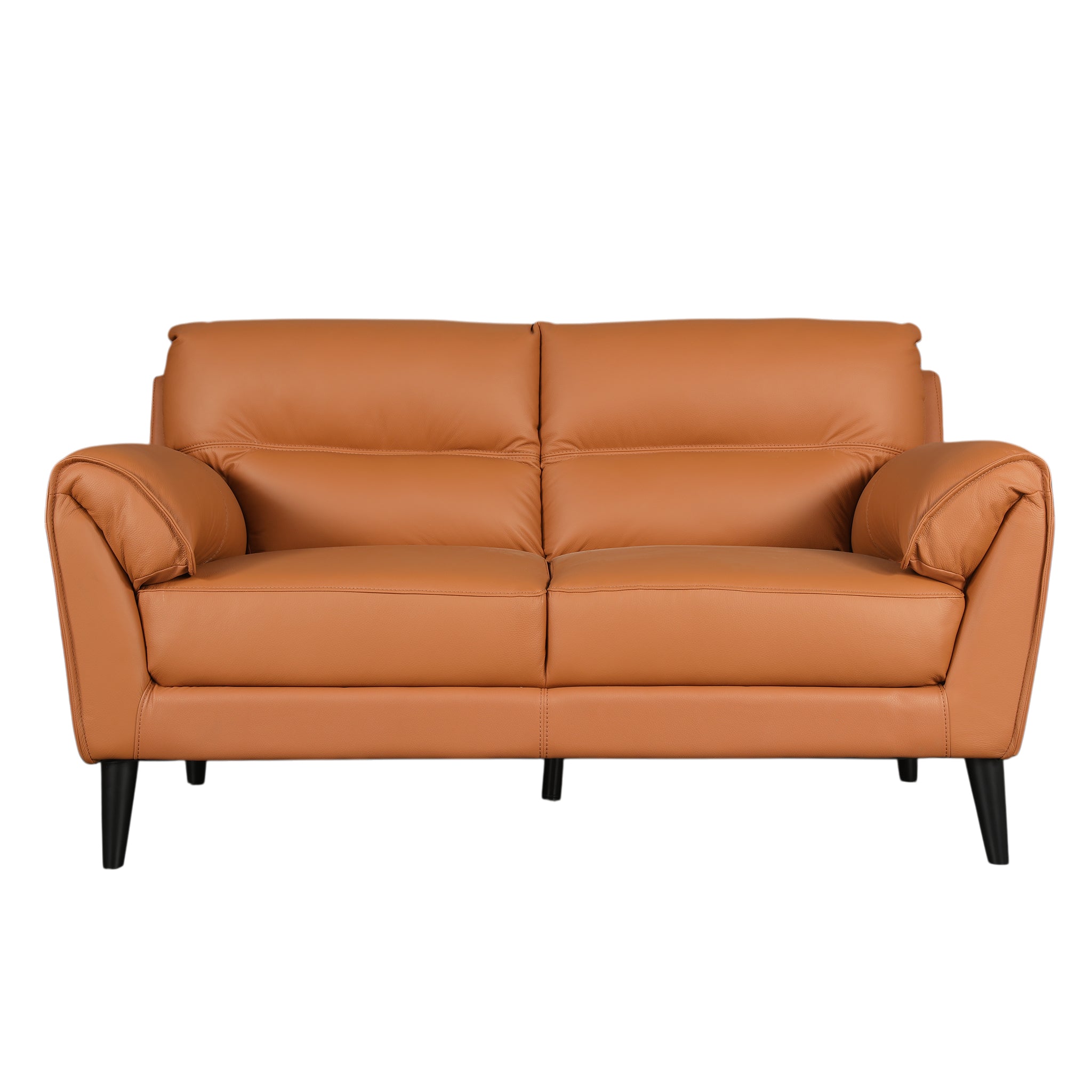 SERENO HALF LEATHER SOFA TAN