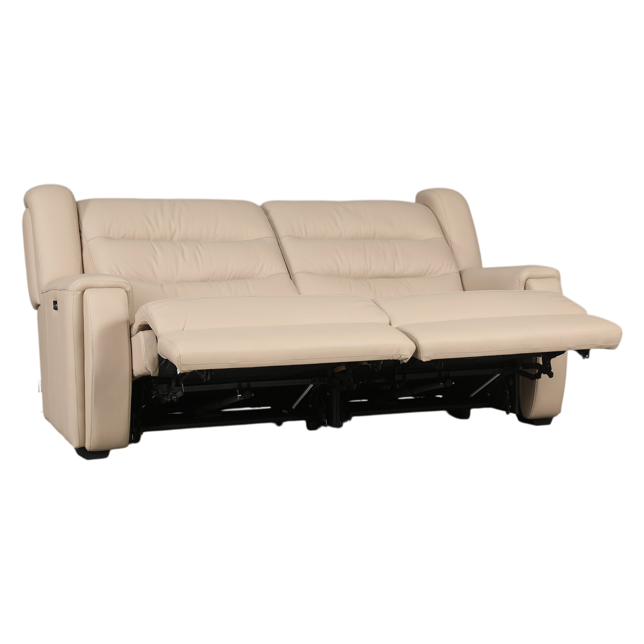 ELIO HALF LEATHER 3STR ELECTRIC RECLINER