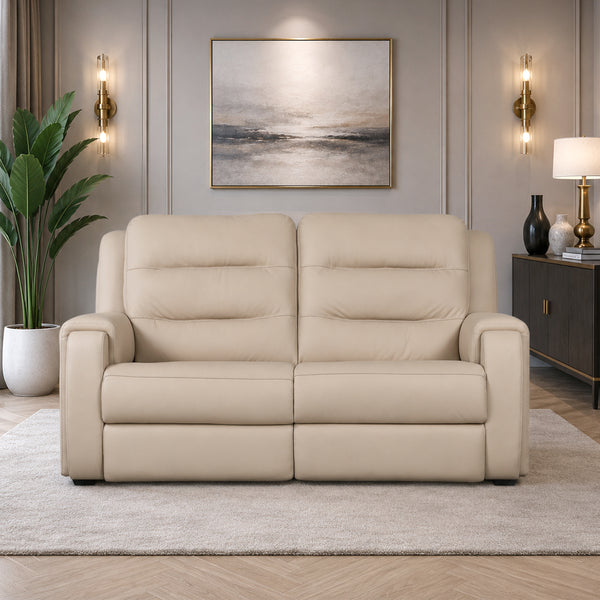 ELIO HALF LEATHER 2STR ELECTRIC RECLINER