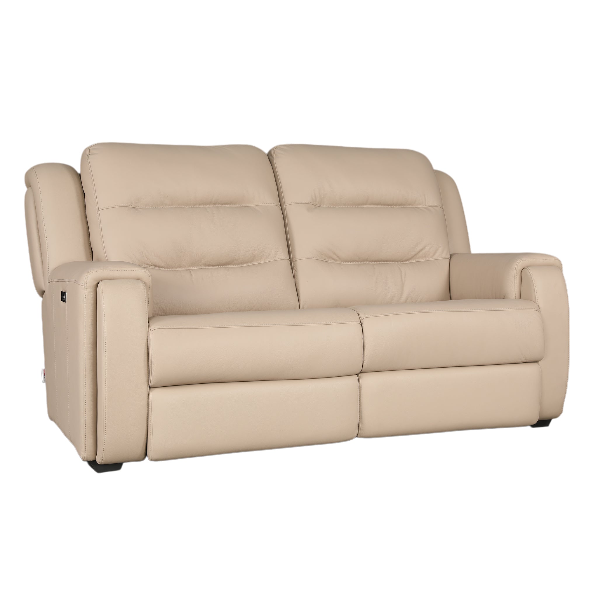ELIO HALF LEATHER ELECTRIC RECLINER