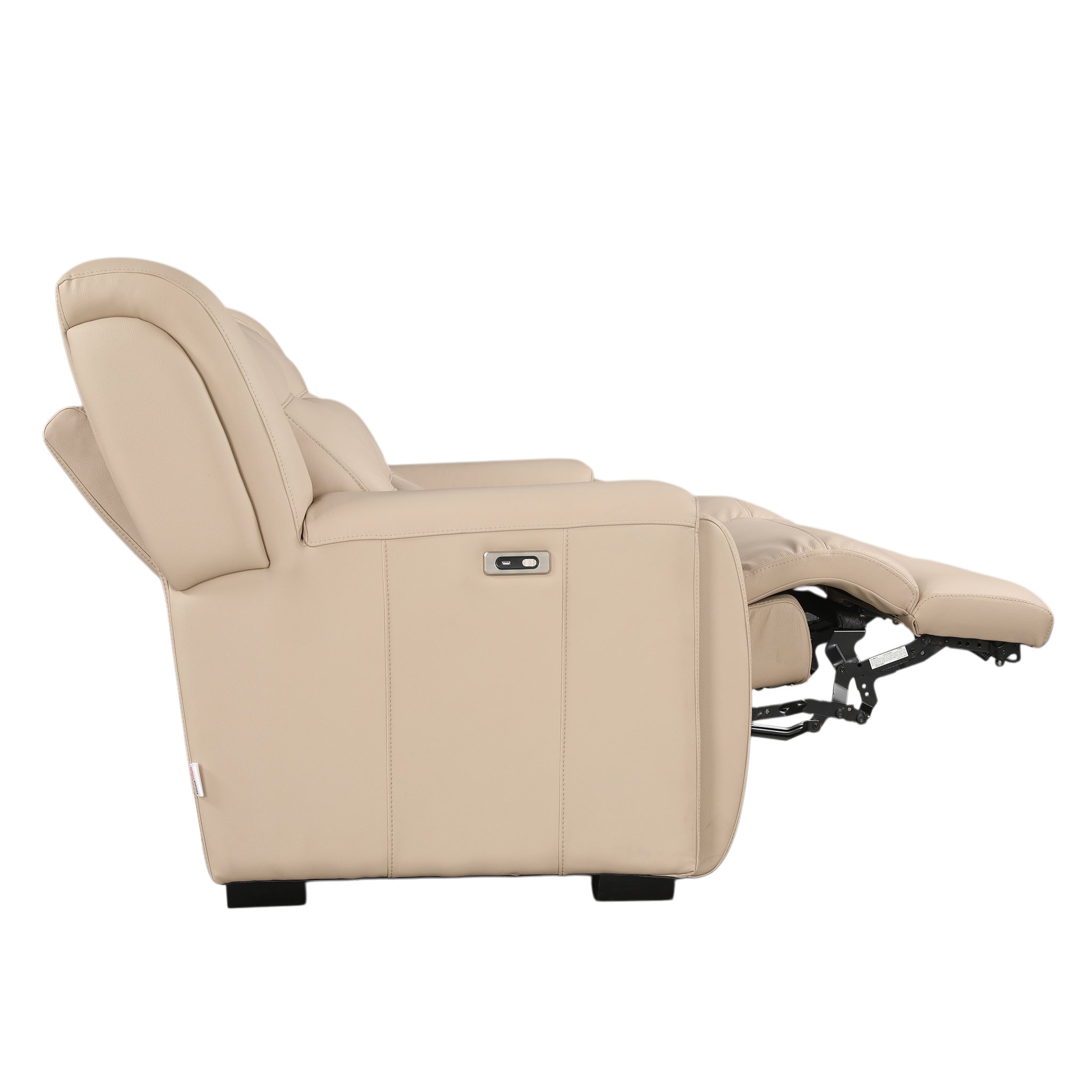 ELIO HALF LEATHER ELECTRIC RECLINER