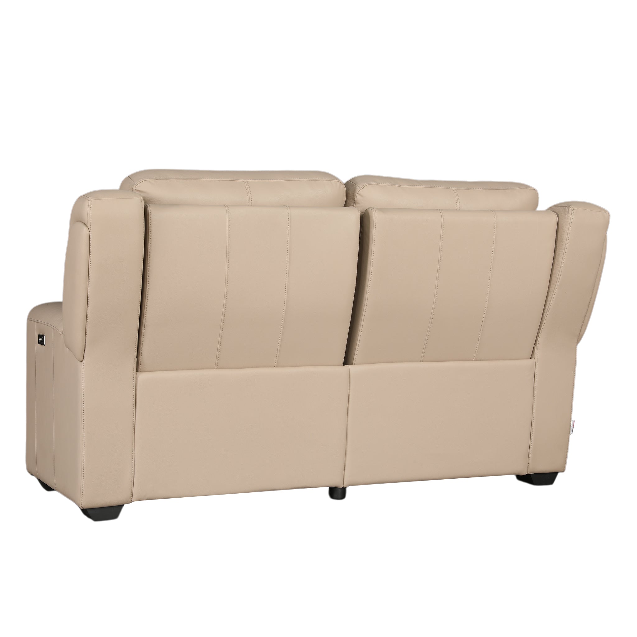 ELIO HALF LEATHER ELECTRIC RECLINER