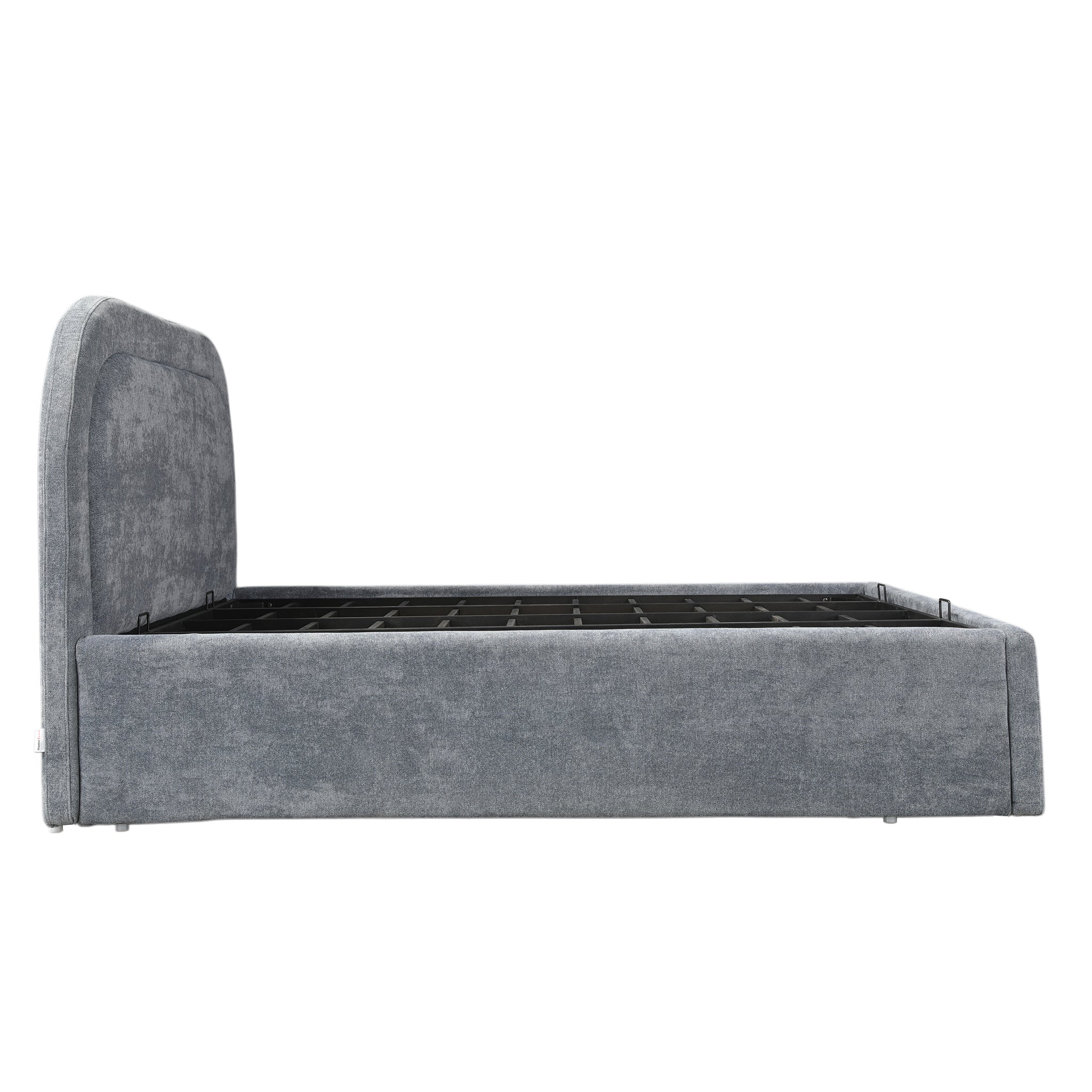 LUNARO UPHLSTR KING BED W/HYD STORAGE