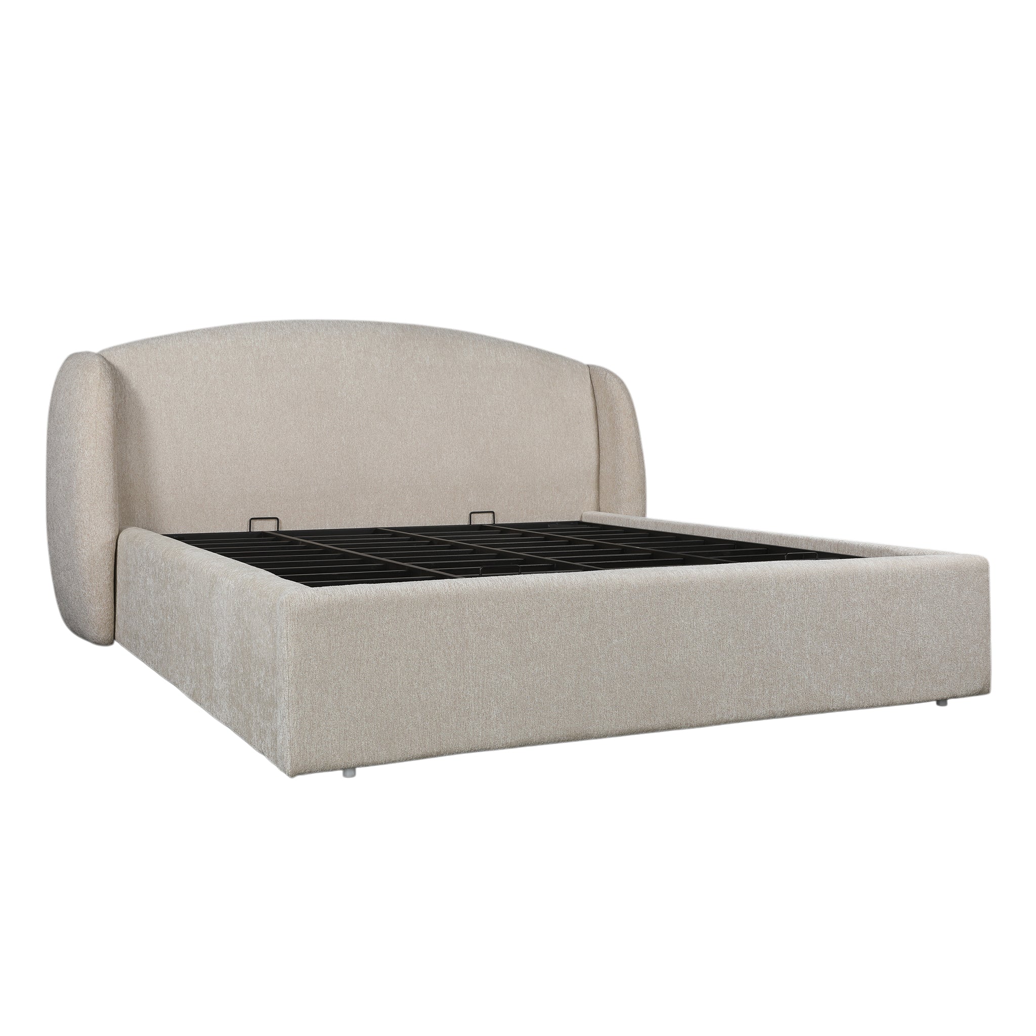 Cloudrest Upholstered Hydraulic Bed | Queen | Beige