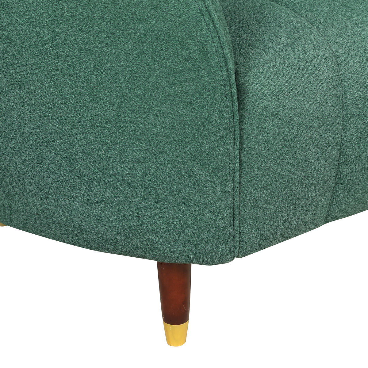 Faro Fabric 3 Seater Sofa Green