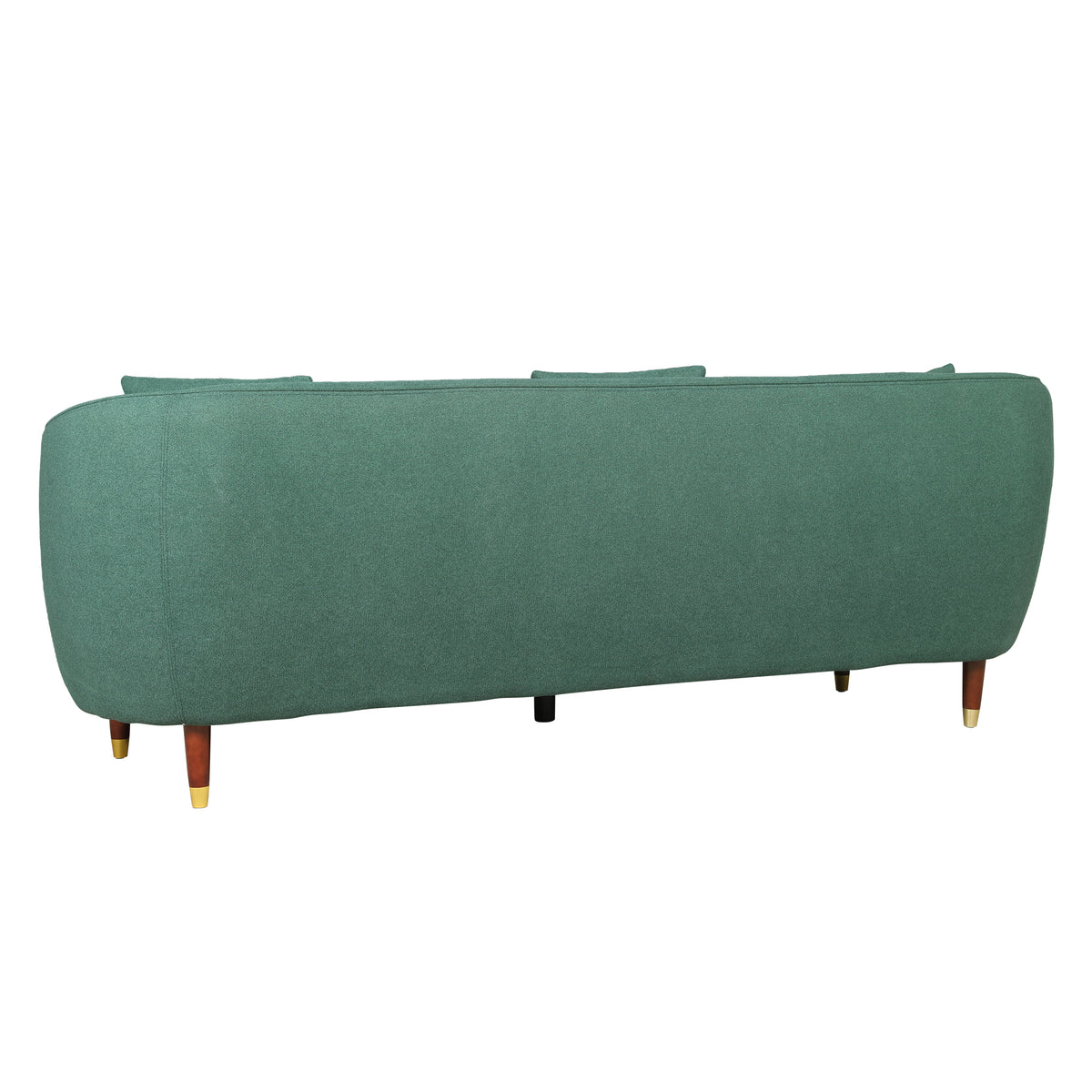 Faro Fabric 3 Seater Sofa Green