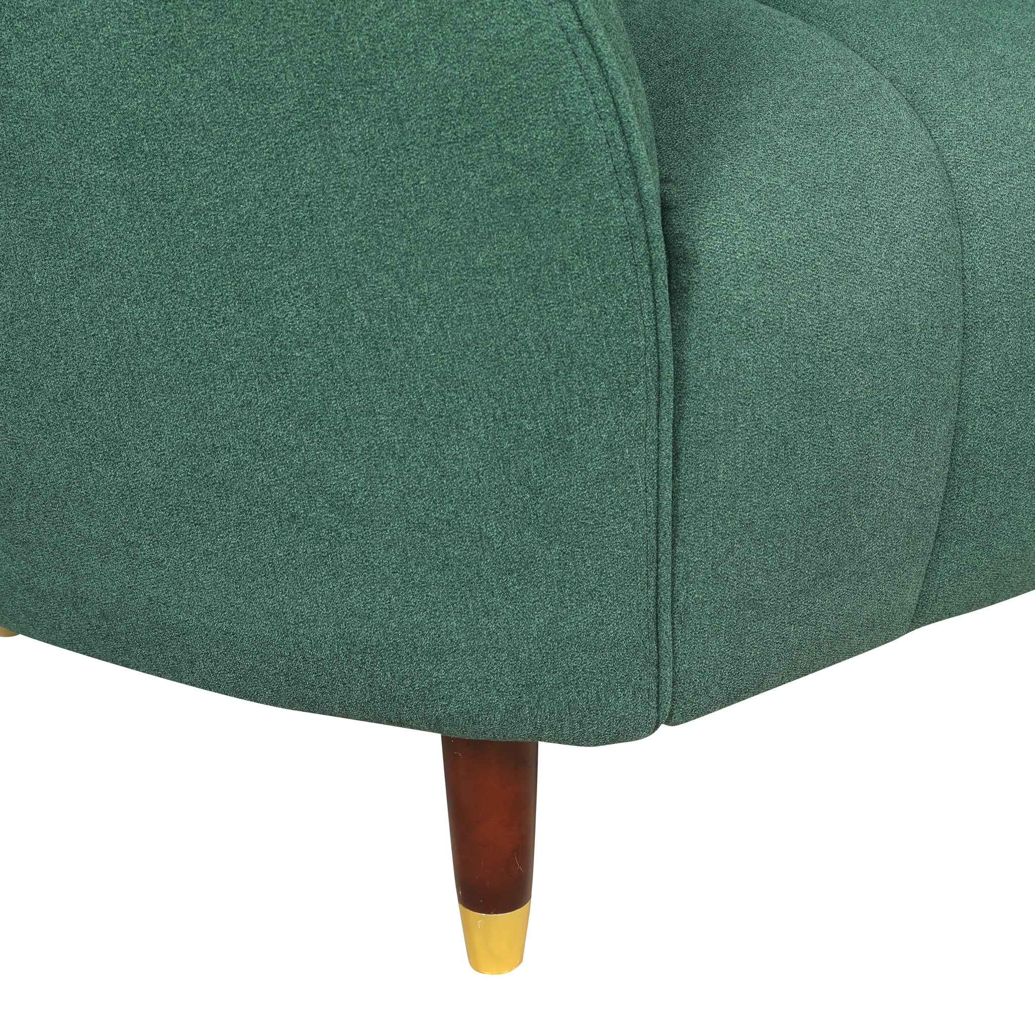 Faro Fabric 2 Seater Sofa Green