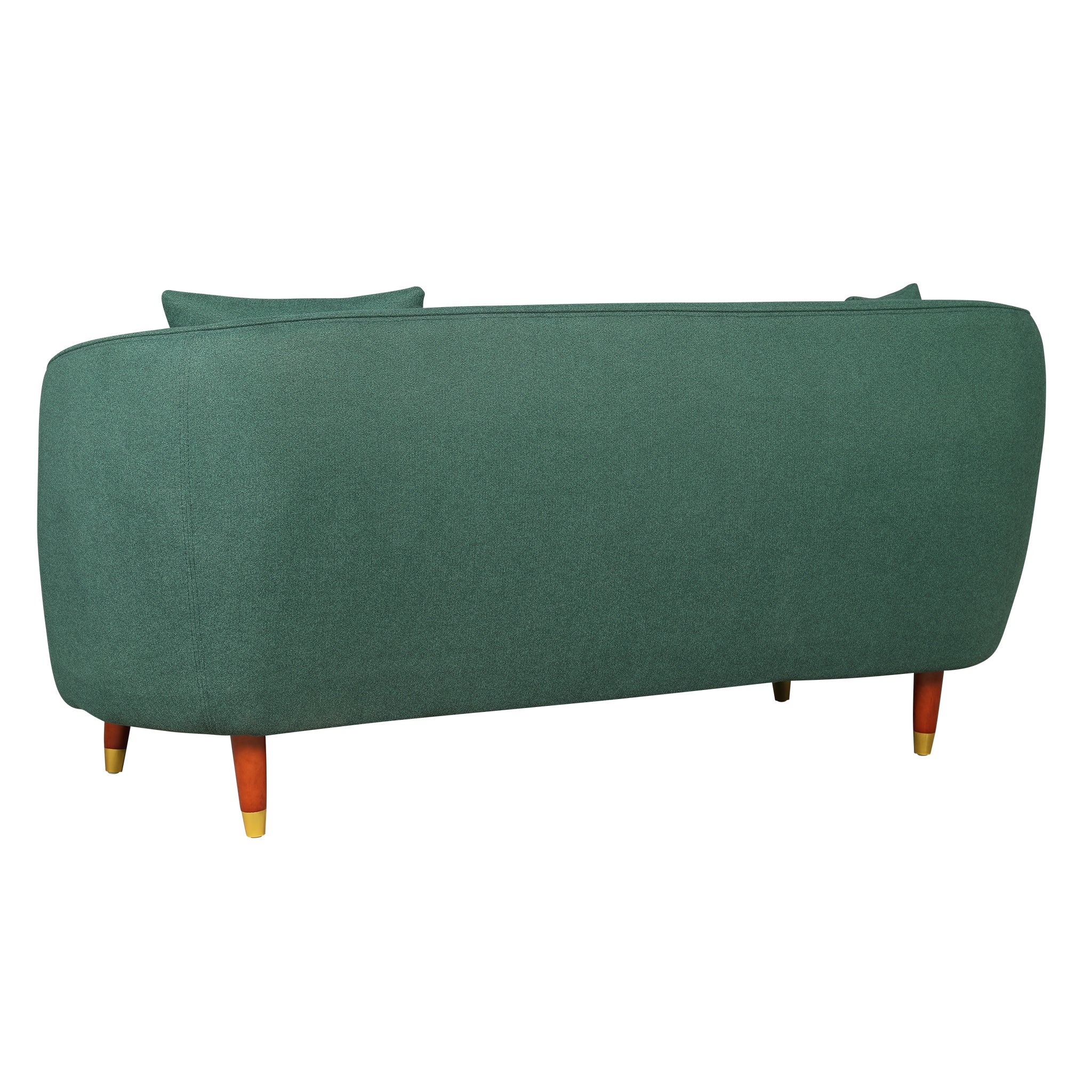 Faro Fabric 2 Seater Sofa Green