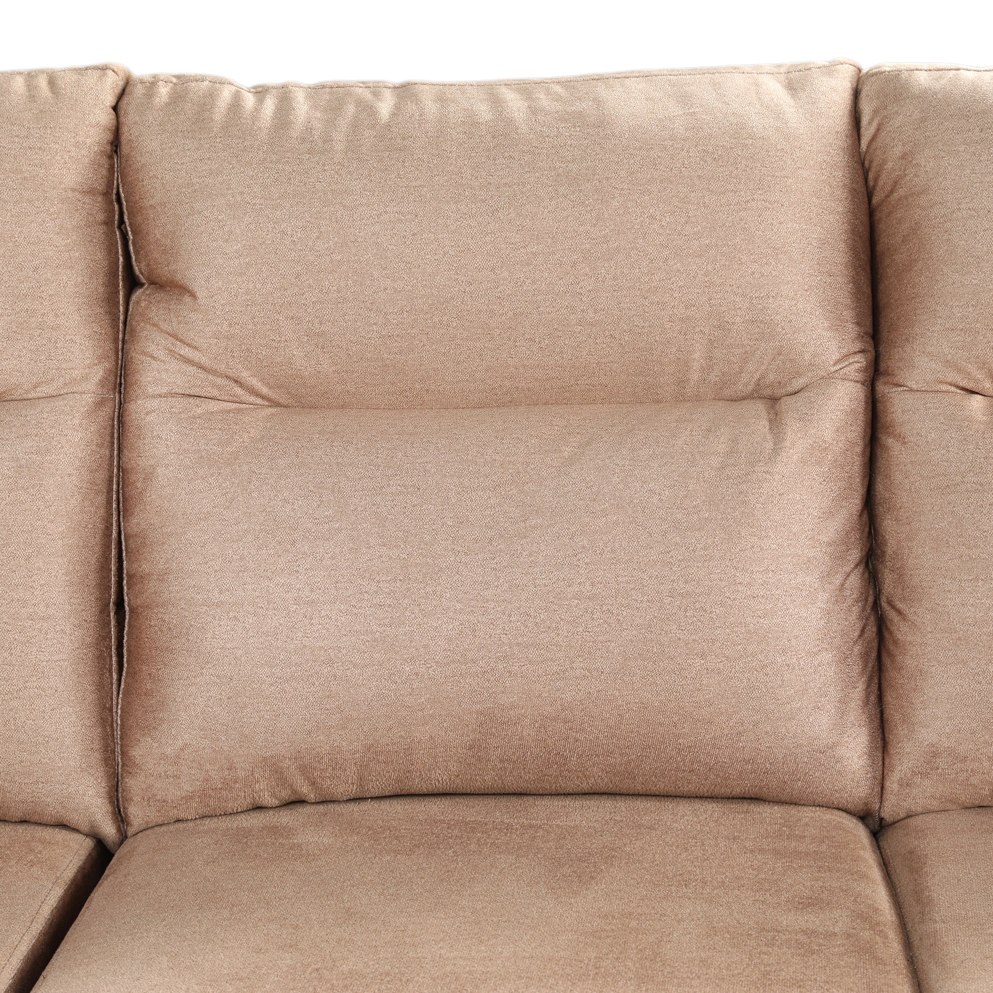 Roma Fabric Corner Sofa Brown