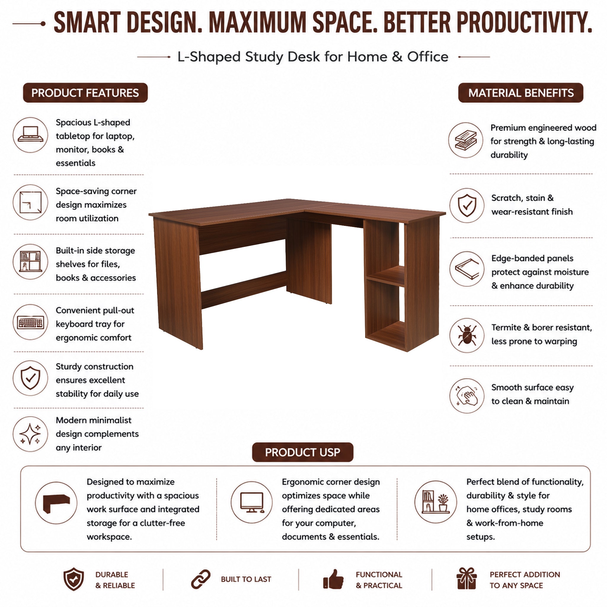 Brightmind Study Table