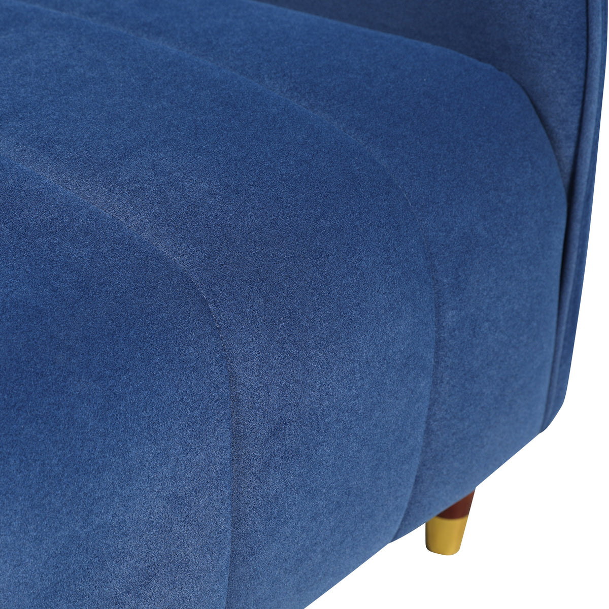 Faro Fabric 3 Seater Sofa Blue
