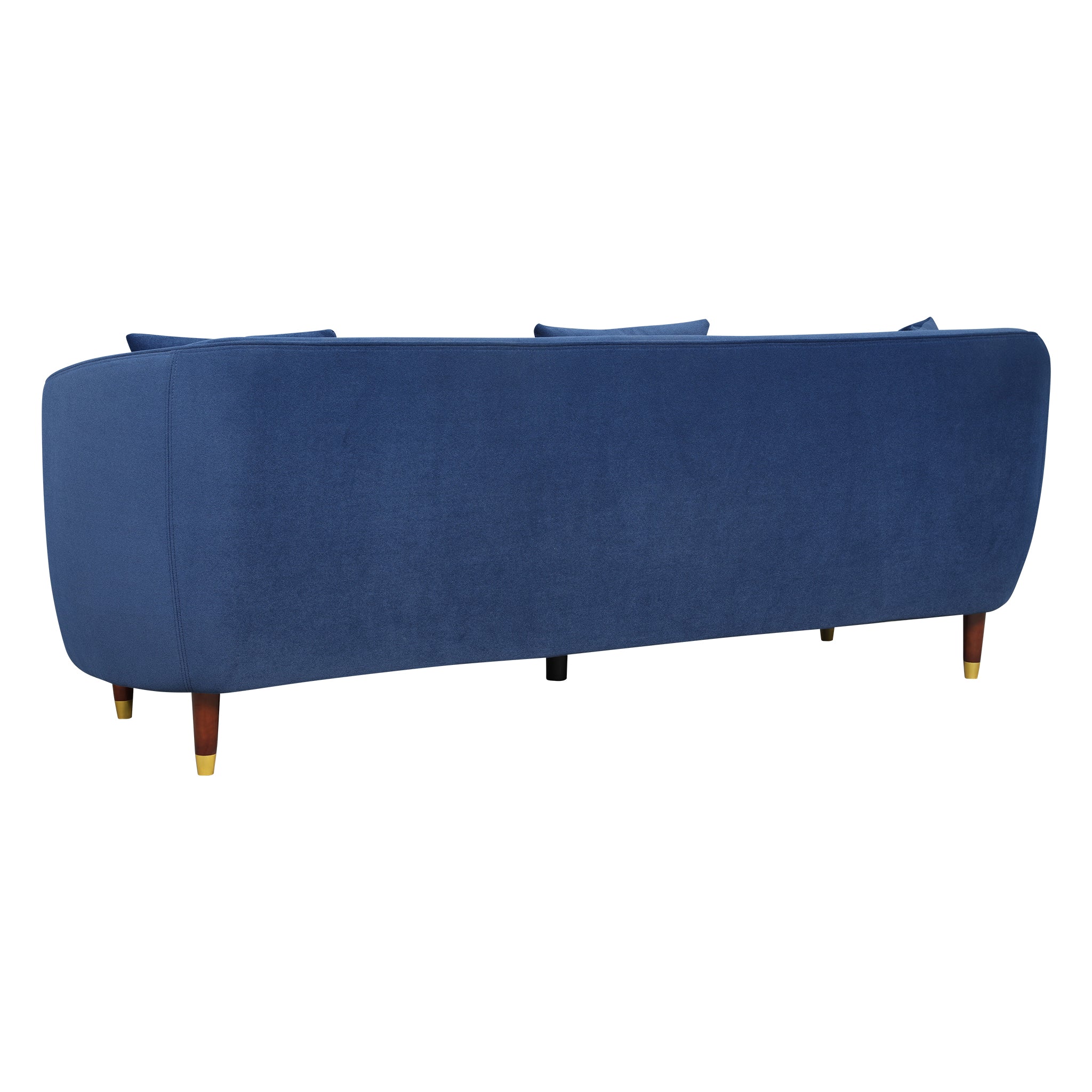 Faro Fabric 3 Seater Sofa Blue