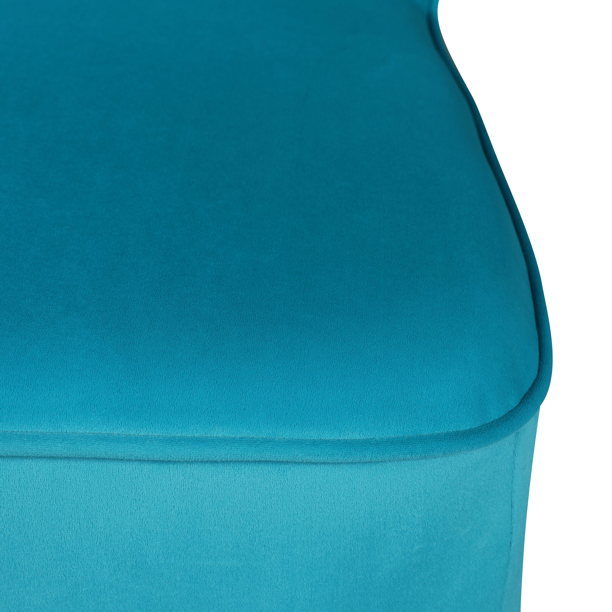 Jane Velvet Accent Chair in Sea Green