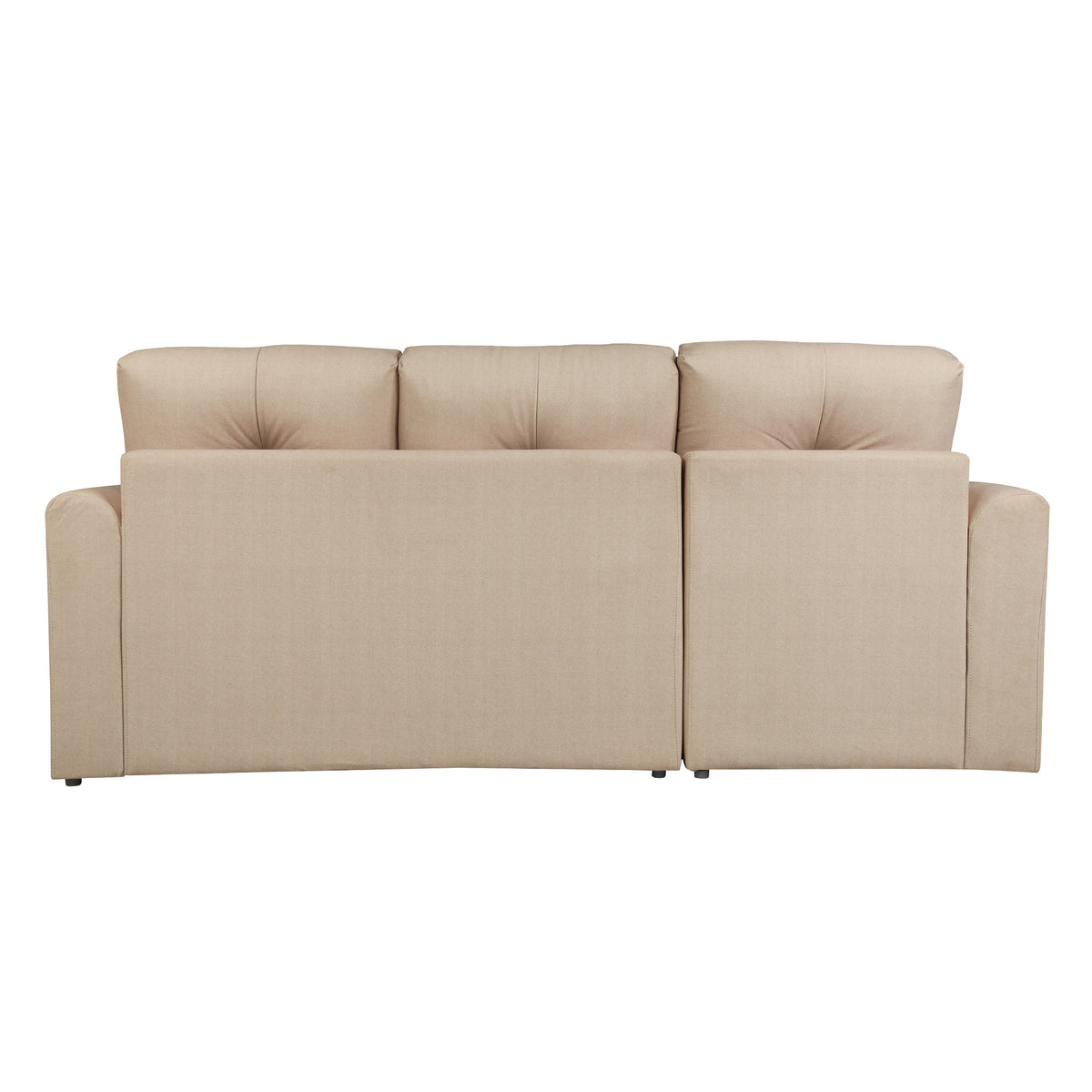 Elba Fabric Sofa Bed Beige Rh