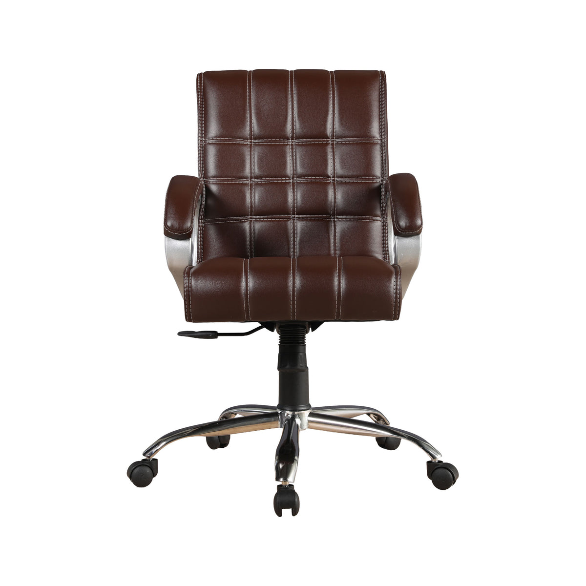 Workease Office Chair Check Brown
