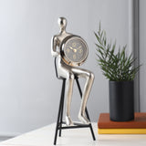 De Massion Sitting Man Table Clock
