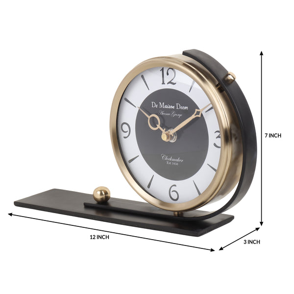 De Massion Aleksi 2 in Gold Body Black Stand dimensions