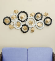 Vedas W Round Ginko Abstract Wall Decor