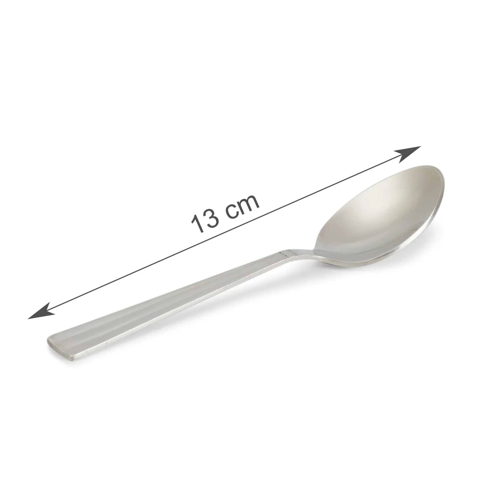 Utsav Stainless Steel Silk Cutlery Set of 24 Pieces With Stand in Silver Colour - HomeTown