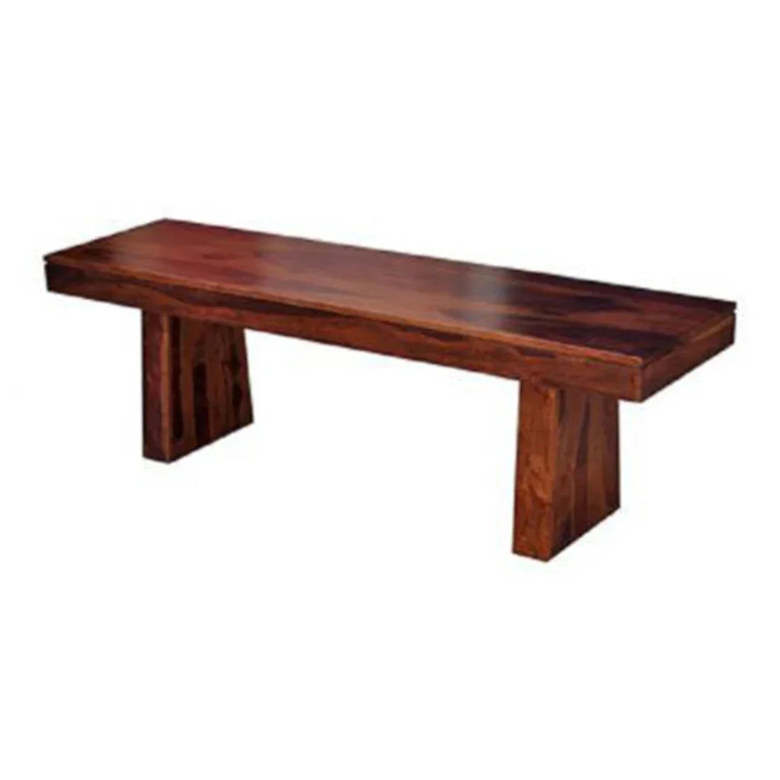 Austin Sheesham Wood(Rosewood) 6 Seater Dining Table in Honey Colour - HomeTown