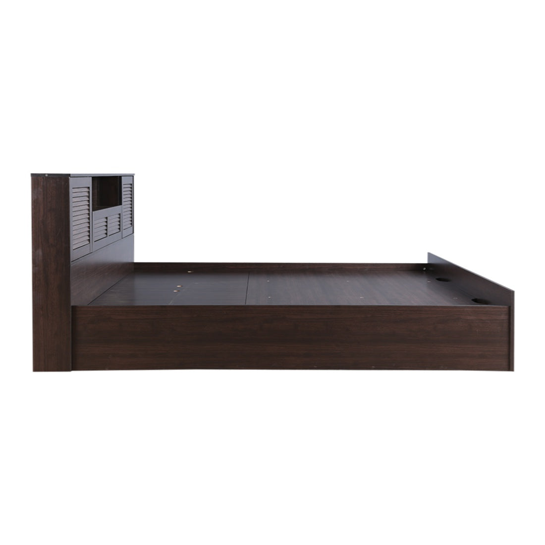 Bolton King bed with Hydraulic storage in Wenge Colour